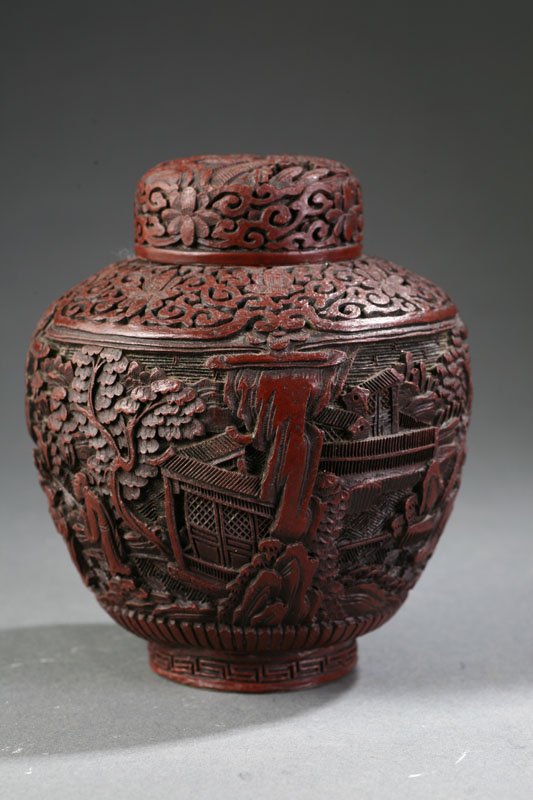 ORIENTAL GINGER JAR. - 3