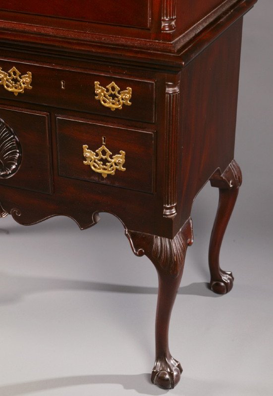 KITTINGER CHIPPENDALE STYLE HIGHBOY. - 5