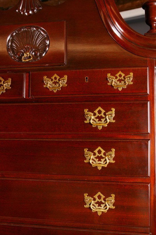 KITTINGER CHIPPENDALE STYLE HIGHBOY. - 6