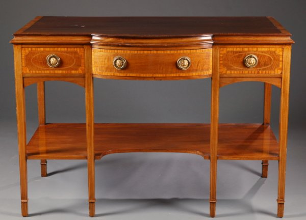 SMALL REGENCY-STYLE SERVER/SIDEBOARD.