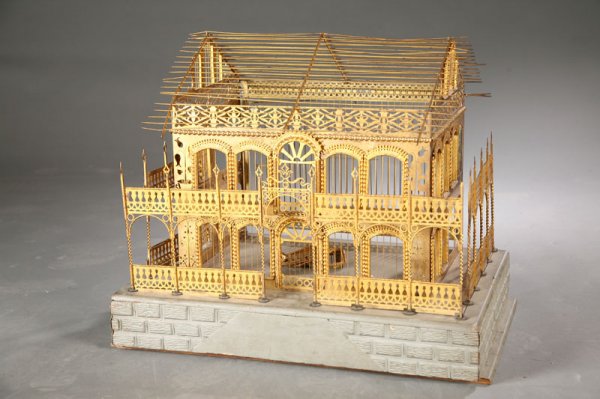 BRASS BIRDCAGE.