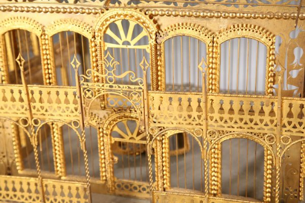 BRASS BIRDCAGE. - 2