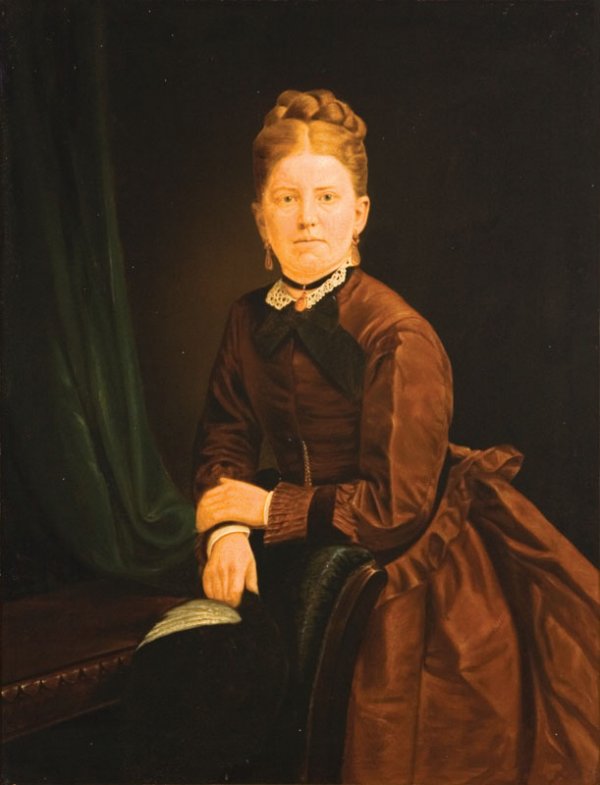 PORTRAIT OF AN ENGLISH LADY (19TH CENTURY).