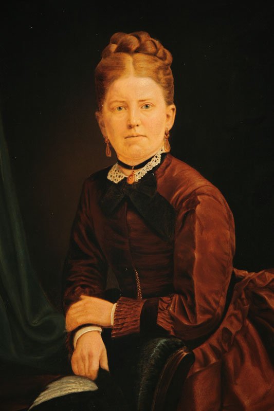 PORTRAIT OF AN ENGLISH LADY (19TH CENTURY). - 2