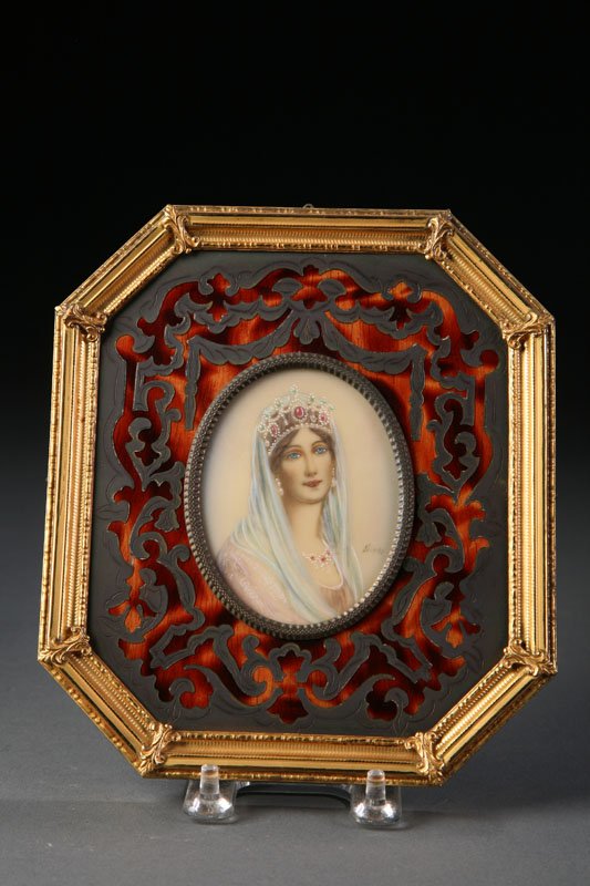 MINIATURES NAPOLEON AND JOSEPHINE. - 2