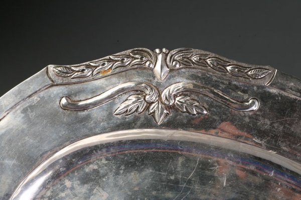 MEXICAN STERLING SERVING SET. - 4