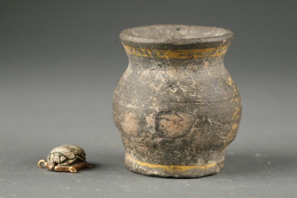 TWO EGYPTIAN PIECES.
