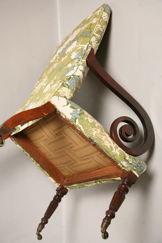 REGENCY ARM CHAIR. - 5