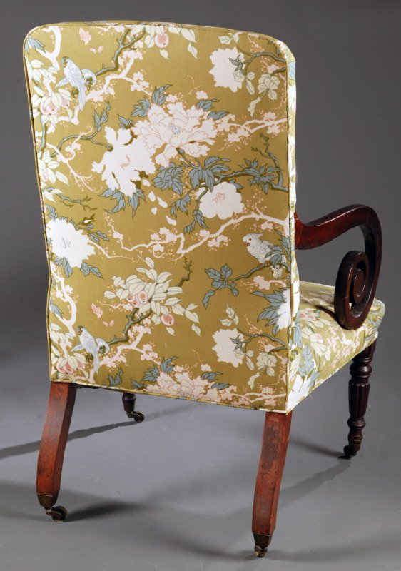 REGENCY ARM CHAIR. - 8