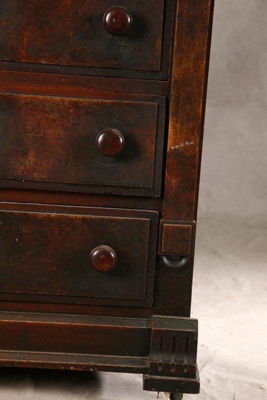 THREE PIECE VICTORIAN EASTLAKE BEDROOM SET. Two p - 4
