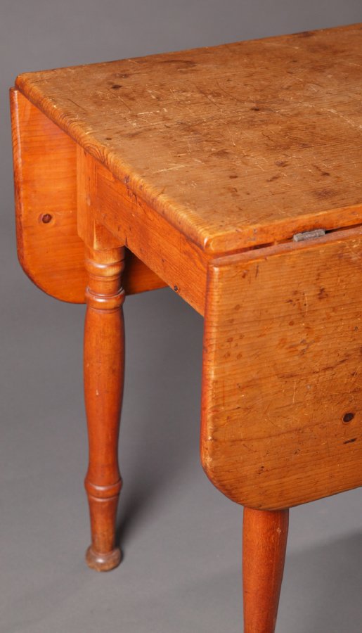 FARM TABLE. American, mid-19th century, pine, - 2