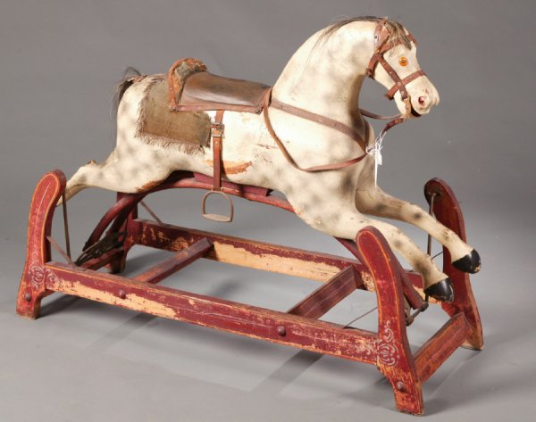 HOBBY HORSE. Late 19th-early 20th century. Ca