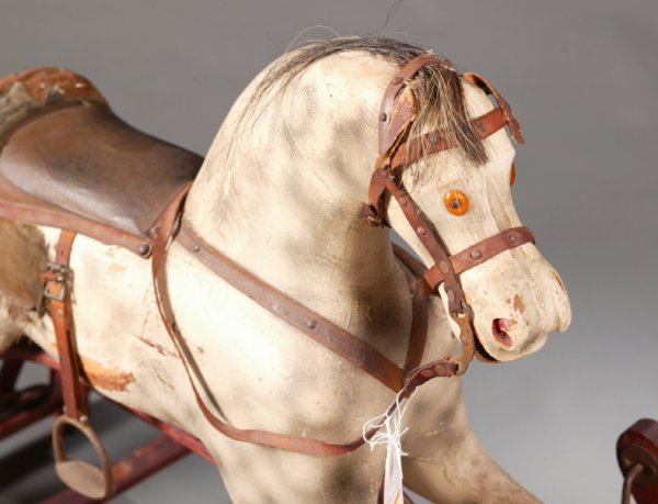 HOBBY HORSE. Late 19th-early 20th century. Ca - 2