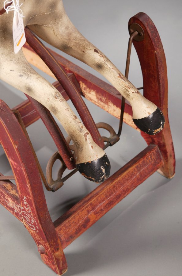 HOBBY HORSE. Late 19th-early 20th century. Ca - 3