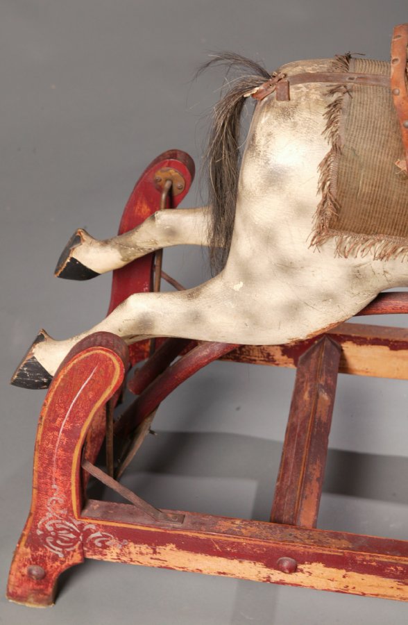 HOBBY HORSE. Late 19th-early 20th century. Ca - 5