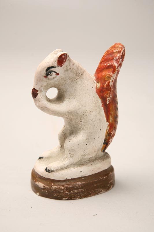 CHALK SQUIRREL. American, mid 19th century. S - 2