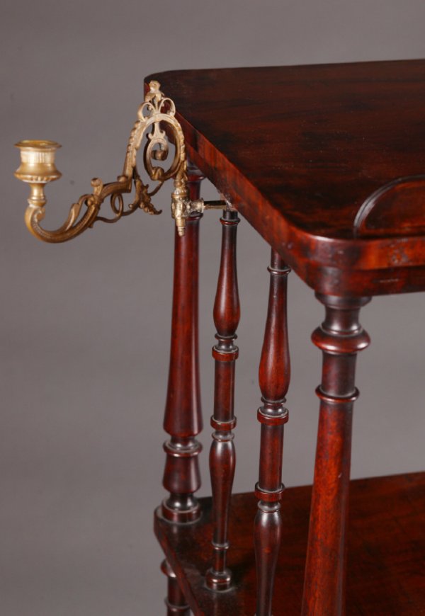 LECTERN. English, 19th century, mahogany. Thr - 2