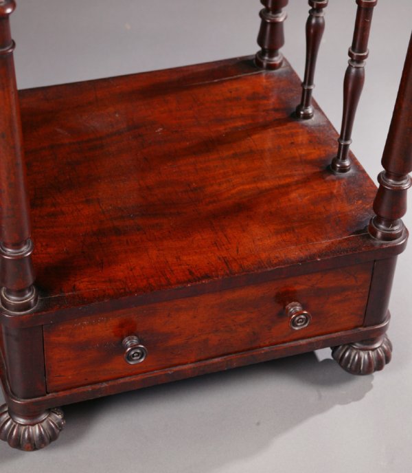 LECTERN. English, 19th century, mahogany. Thr - 3
