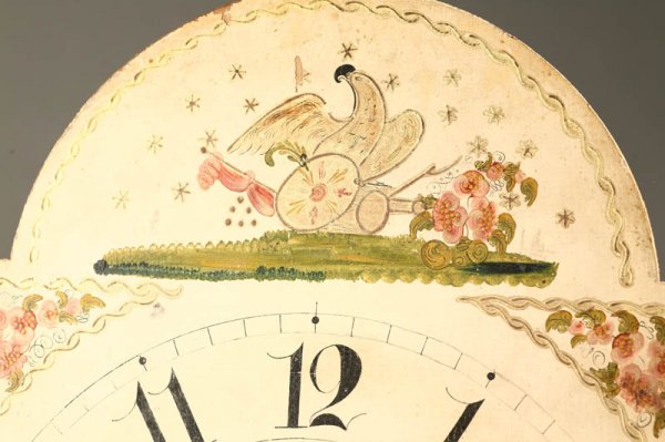 SILAS HOADLEY TALL CLOCK MOVEMENT. Plymouth, - 2