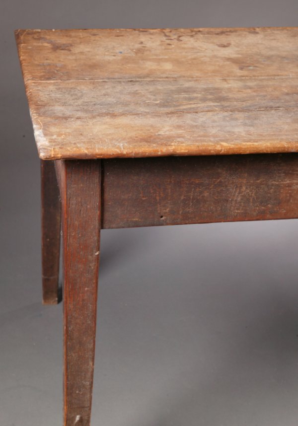 FARM TABLE. American, late 19th century, pine - 2