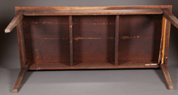 FARM TABLE. American, late 19th century, pine - 3