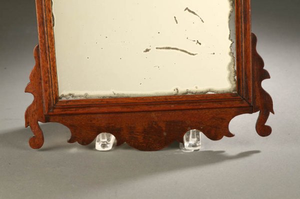CHIPPENDALE MIRROR. American or English, 19th - 3