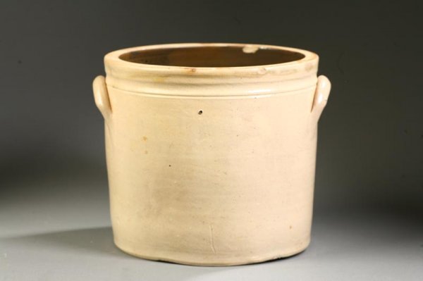 STONEWARE CROCK. Impressed "W. H. Farrar & Co - 3