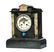 EASTLAKE VICTORIAN MANTLE CLOCK WITH OPEN ESCAPEMENT.
