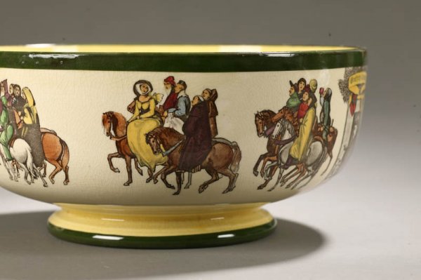 TWO PIECES OF ROYAL DOULTON. Both are Chaucer's C - 5