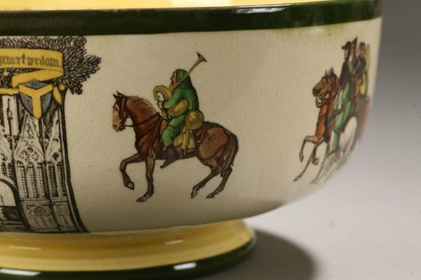 TWO PIECES OF ROYAL DOULTON. Both are Chaucer's C - 9