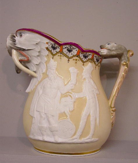 FANTASTIC PITCHER BY UNION PORCELAIN WOR - 3