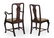 EIGHT AMERICAN QUEEN ANNE STYLE CHAIRS. - 2