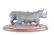 PORCELAIN RHINOCEROS BY EDWARD J. ROHN. - 3