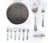 MOSTLY STERLING SERVING PIECES &TIN CHEESE DRAIN.