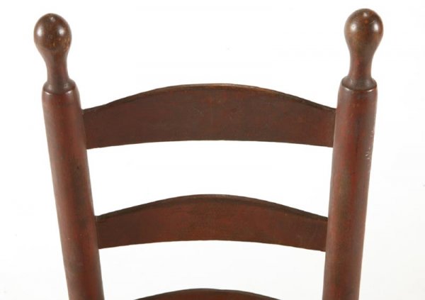 PAINTED CHILD'S ARMCHAIR. - 3