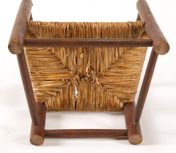 PAINTED CHILD'S ARMCHAIR. - 5