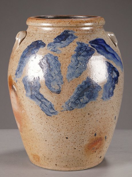STONEWARE CROCK.