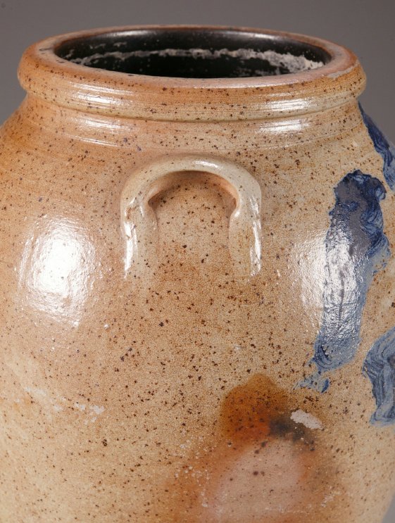 STONEWARE CROCK. - 2