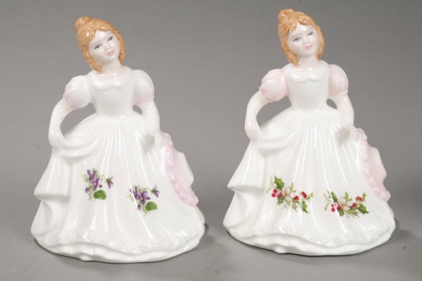 TWELVE ROYAL DOULTON FIGURE OF THE MONTH FIGURINE - 8
