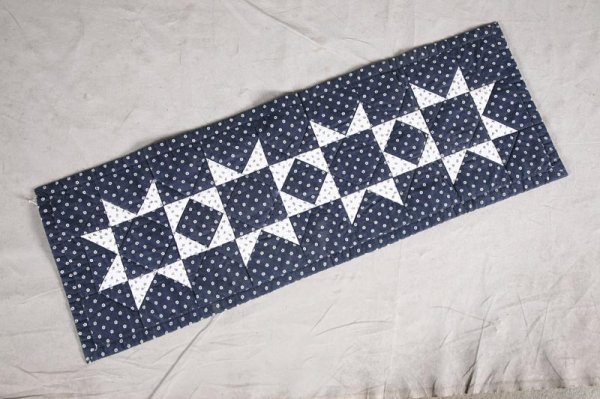 TWELVE TEXTILES. Eight pillows made from quilts a - 7