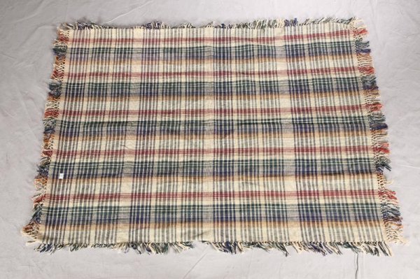 TWELVE TEXTILES. Eight pillows made from quilts a - 9