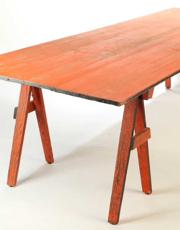 MAINE SAILMAKER'S TABLE. (1 of 4)