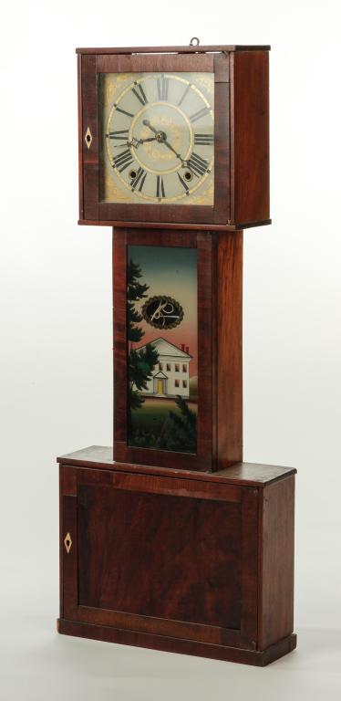 AMERICAN BANJO CLOCK. (1 of 5)