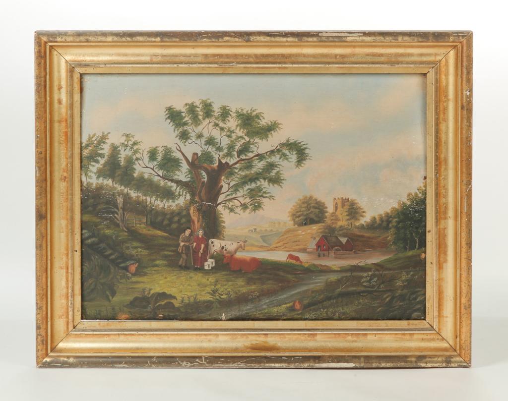 HUDSON RIVER VALLEY PAINTING. (1 of 2)