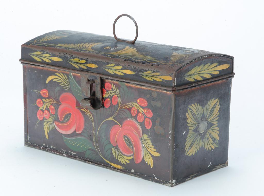 AMERICAN TOLE DOCUMENT BOX. (1 of 7)