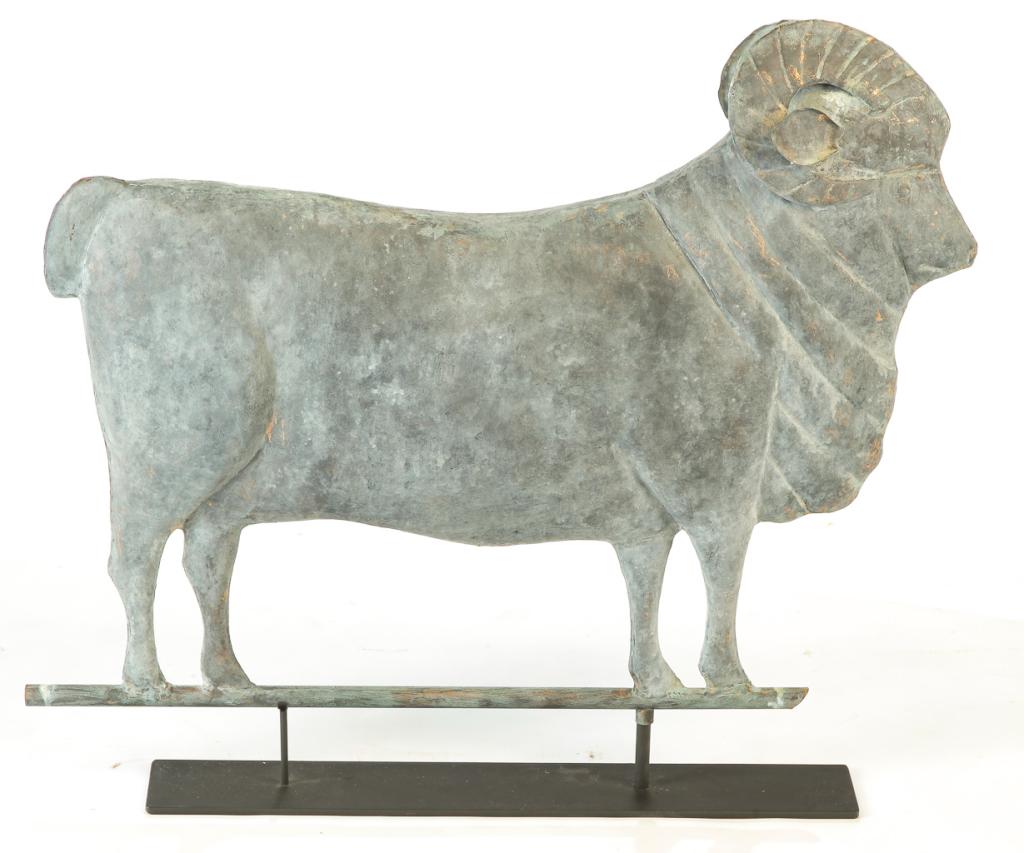 AMERICAN RAM WEATHERVANE. (1 of 3)