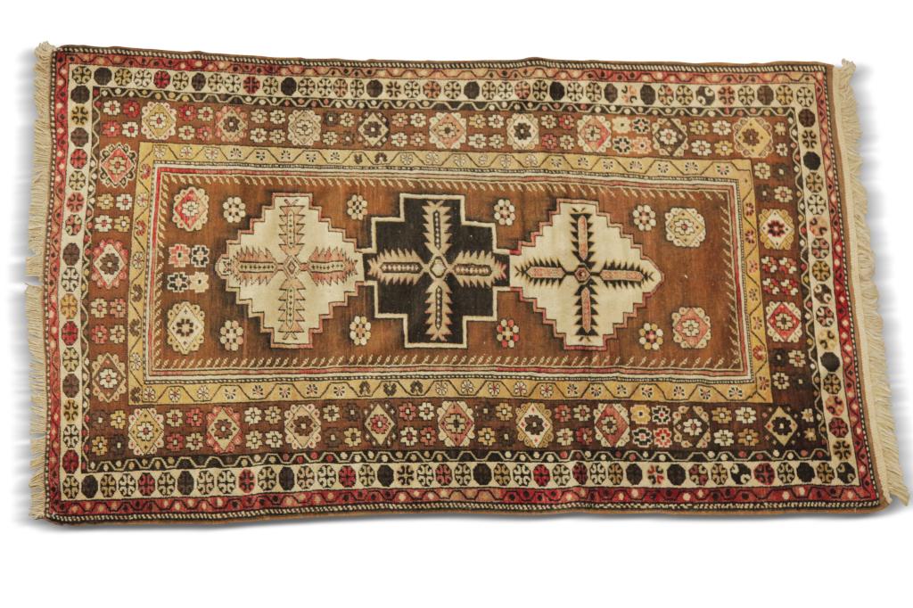 TURKISH CAUCASIAN RUG. (1 of 3)