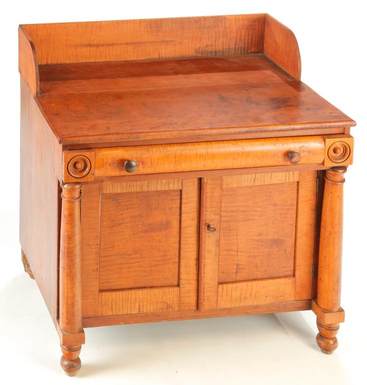 AMERICAN EMPIRE COMMODE. (1 of 4)