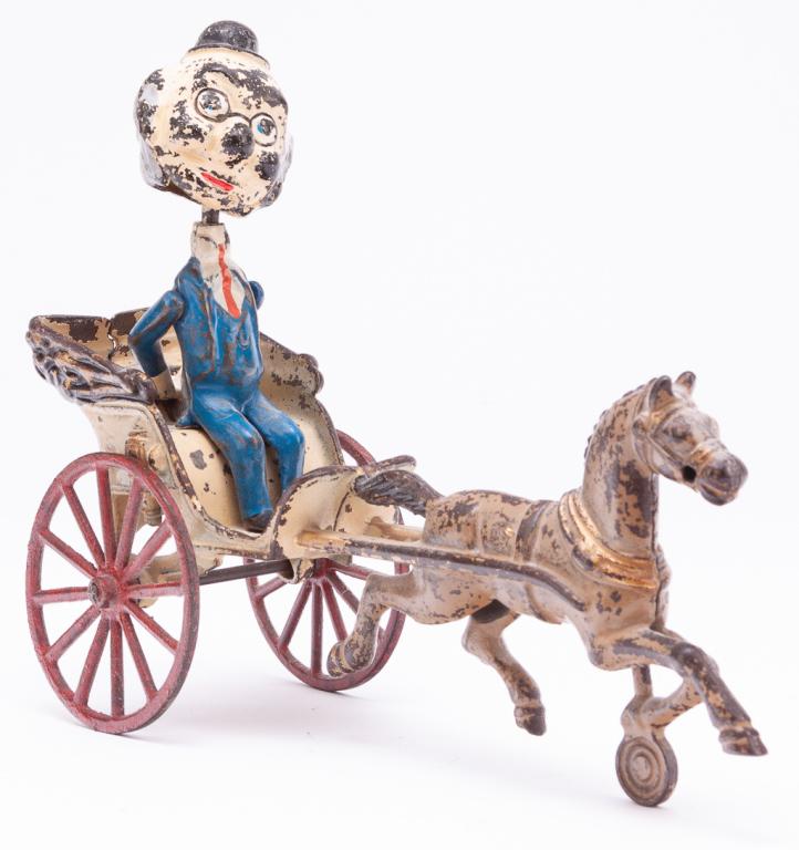 FOXY NODDER GRANDPA CART BY KENTON HARDWARE. (1 of 6)