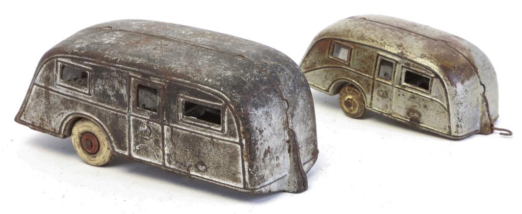 TWO CAST IRON KENTON TRAILERS (1 of 4)